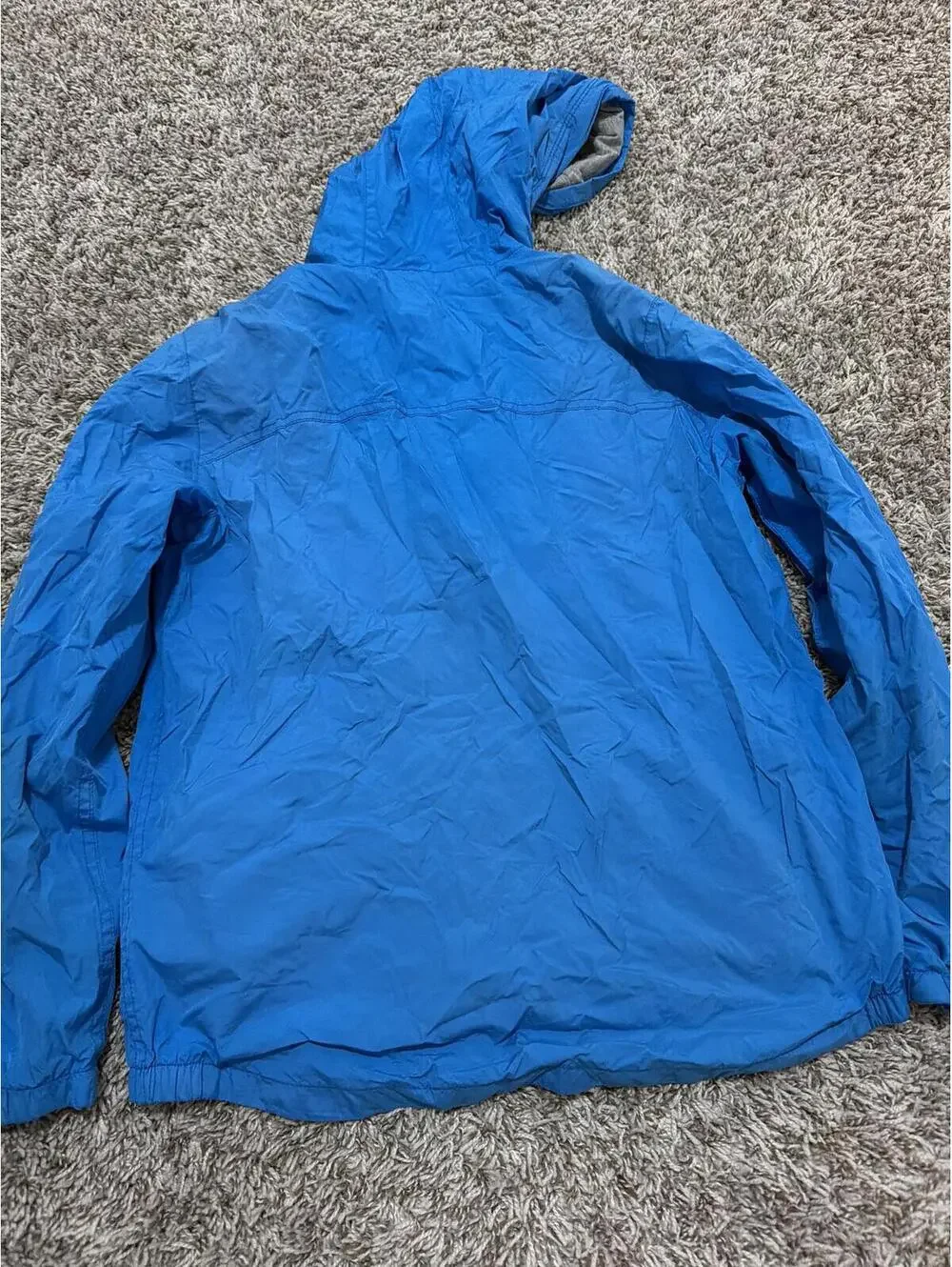 Gap Kids XXL Blue Hooded Jacket with Zipper Pockets
